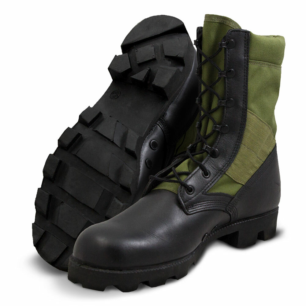 Купить Ботинки Ботинки Altama Jungle Boots Panama Sole PX 10.5 OliveDrab Leather Vietnam Era 315506, цена 27 790 руб — (143566564148)